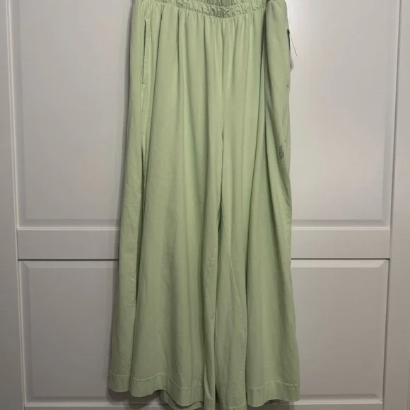 NWT, Free People, Hot Shot Slit, Wide Leg Pant, MEDIUM - Picture 5 of 10